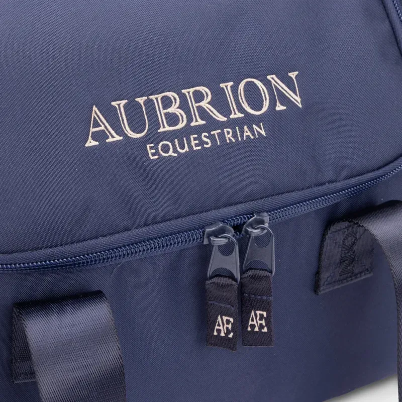 Aubrion Equestrian Grooming Kit Bag in Navy-6