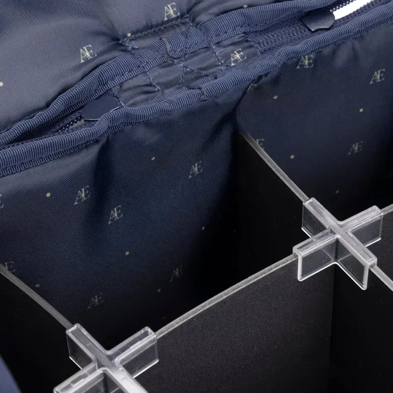 Aubrion Equestrian Grooming Kit Bag in Navy-8