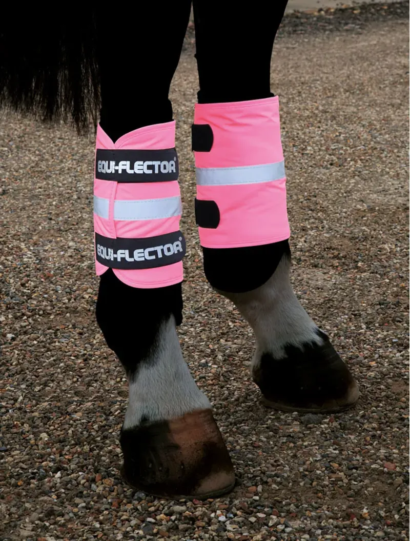 Shires Equi-Flector Wraps - Yellow