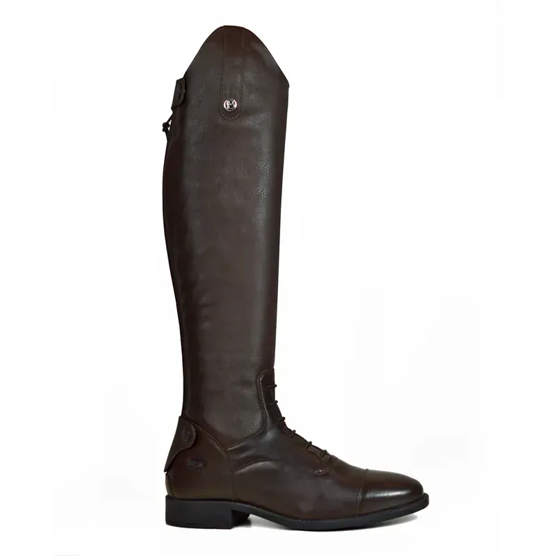 Brogini Como V2 Long Laced Front Riding Boots - Brown