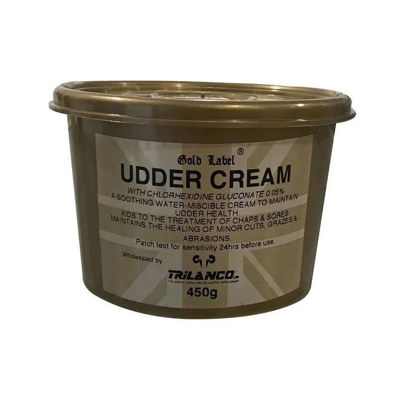 Gold Label Udder Cream 450g - White