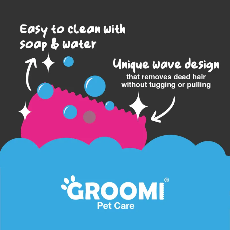 Groomi Deshedding Brush 2.0 - Black-7