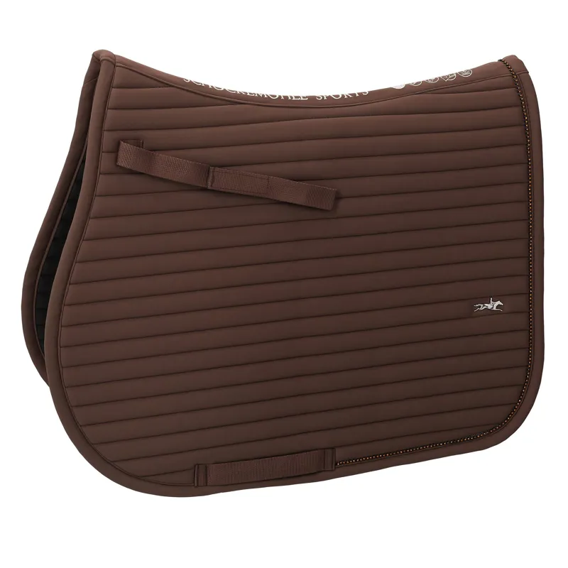 Schockemohle Saddle Pad SPEnora S Style - Mocca Full
