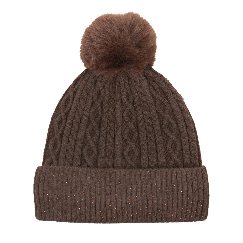 Schochemohle Glamour Beanie Mocca