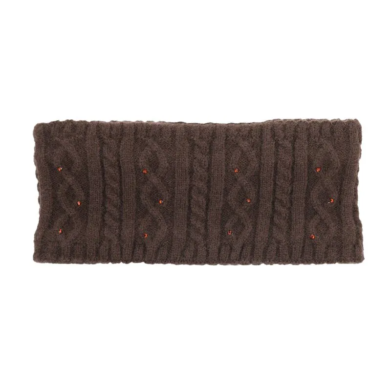 Schockemohle Glamour Headband Mocca