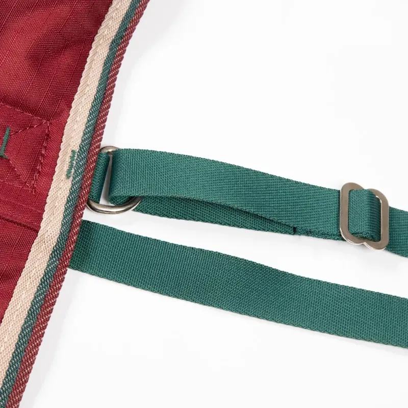 Shires Tempest Original 200 Combo Turnout Rug 6'3 - Maroon-6