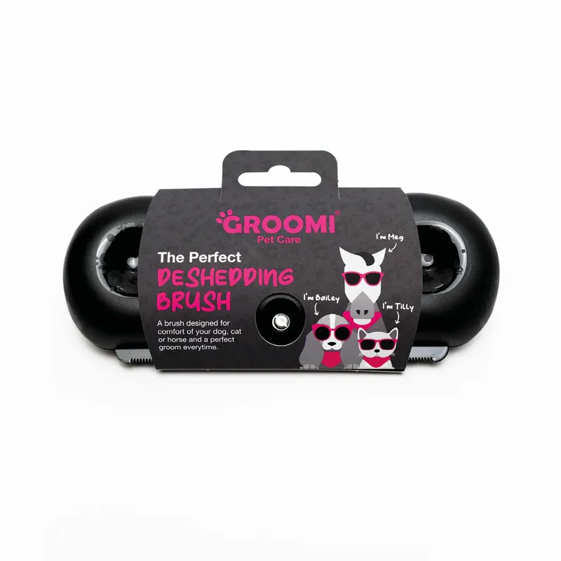 Groomi Deshedding Brush 2.0 - Black-3