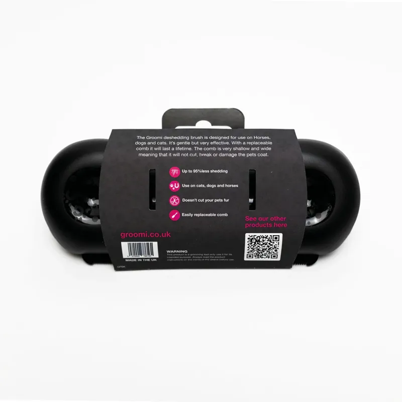 Groomi Deshedding Brush 2.0 - Black-4