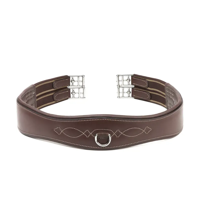 Shires Atherstone Leather Girth 34 - Havana