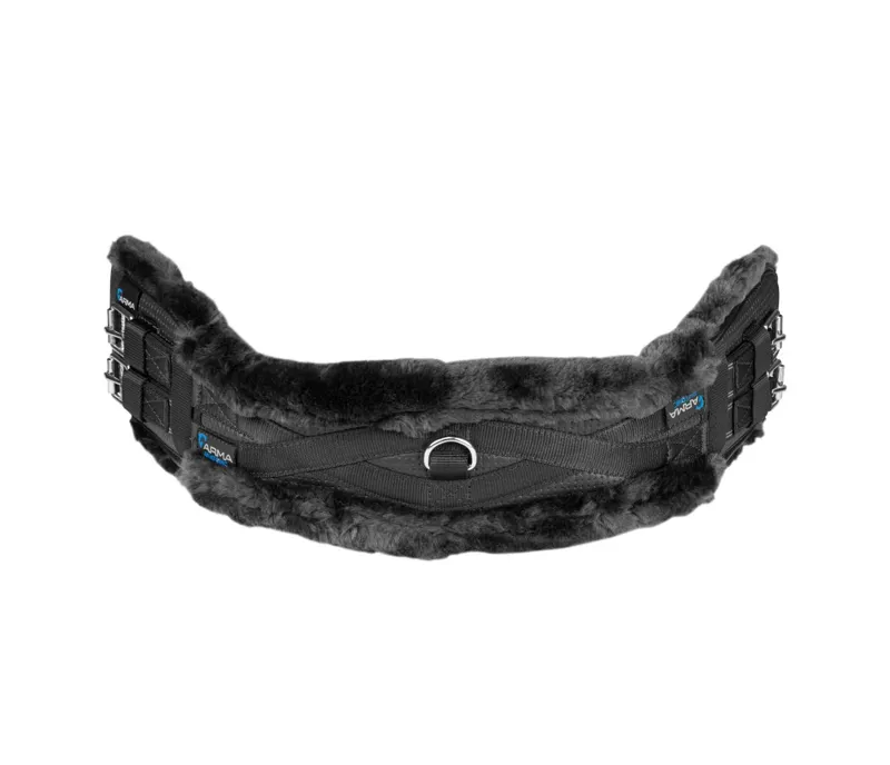 Shires ARMA SupaFleece Anatomic Dressage Girth 28 - Black