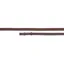 Shires Velociti GARA Soft Rubber Reins 61 inch x 3/4 - Havana