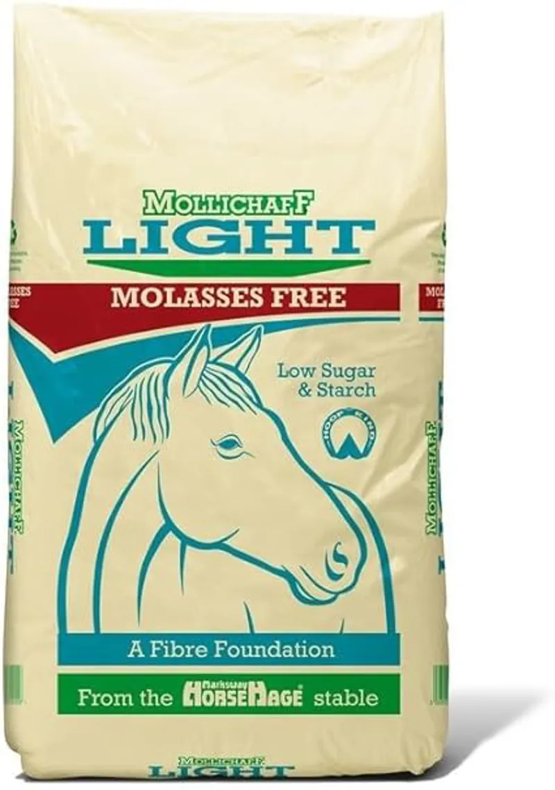 Mollichaff Light Molasses Free - 12.5kg