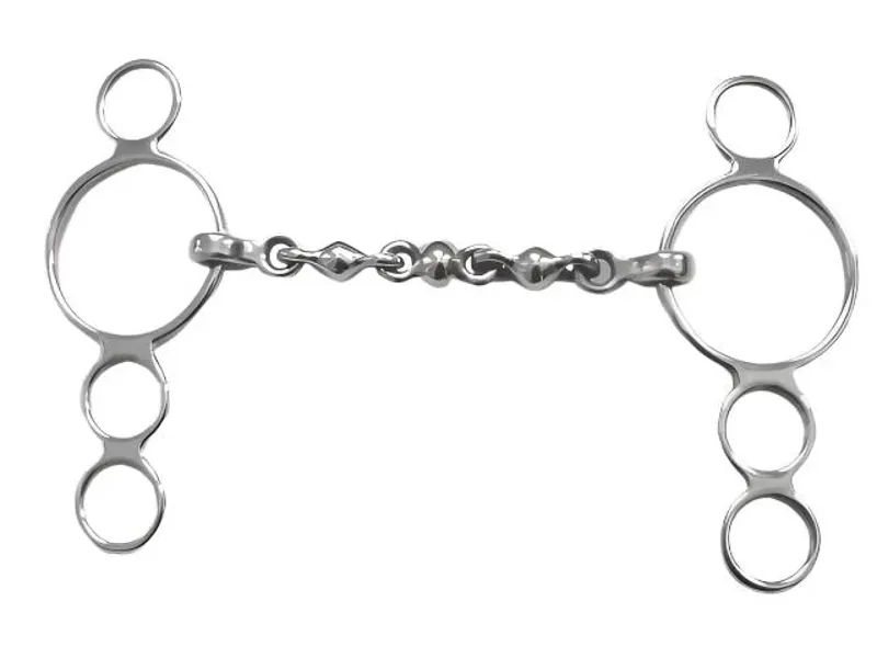 Shires Waterford Three Ring Dutch Gag 5.5 inch
