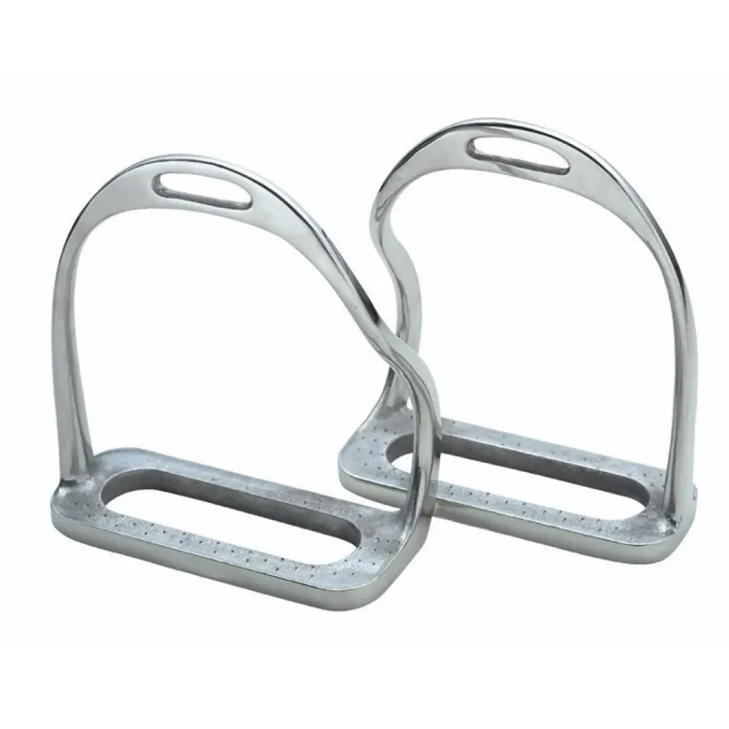 Shires Bent Leg Stirrup Irons 4.75 inch
