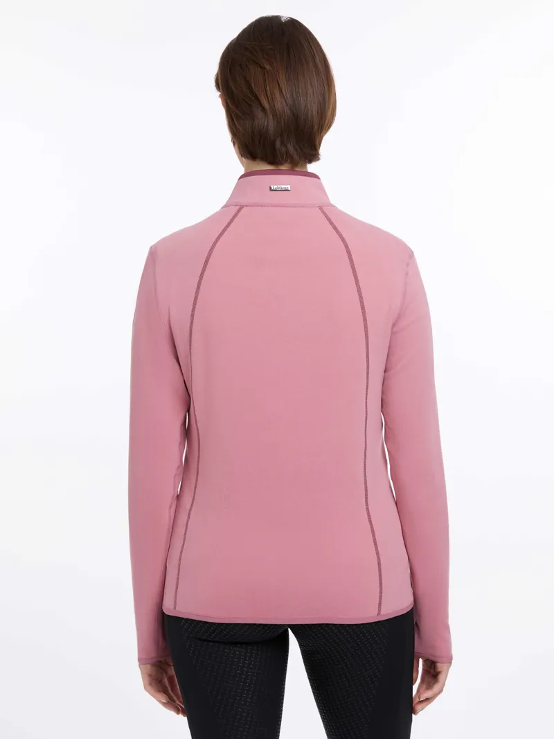 LeMieux Faye Fleece Zip Through - Peony-1