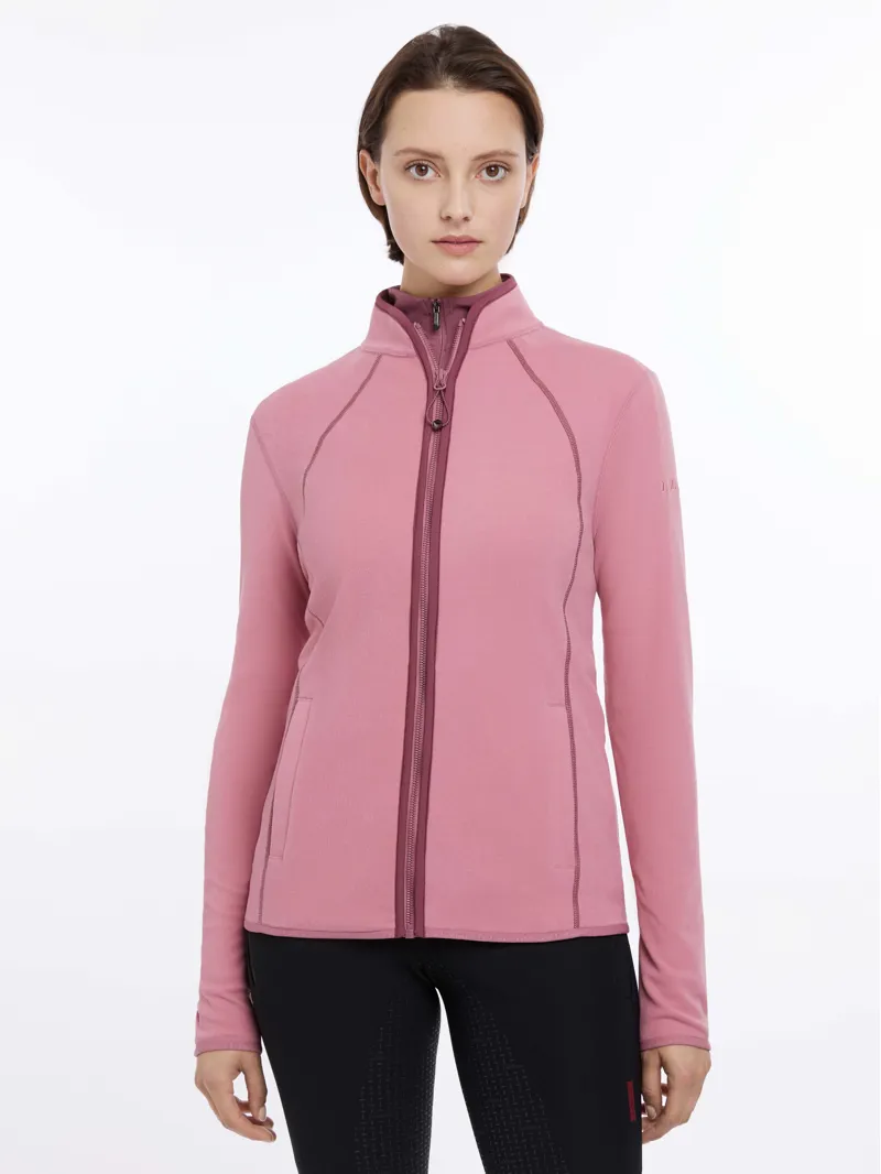 LeMieux Faye Fleece Zip Through - Peony