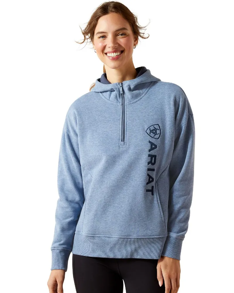 Ariat Rabere 2.0 Ladies Hoodie - China Blue Heather