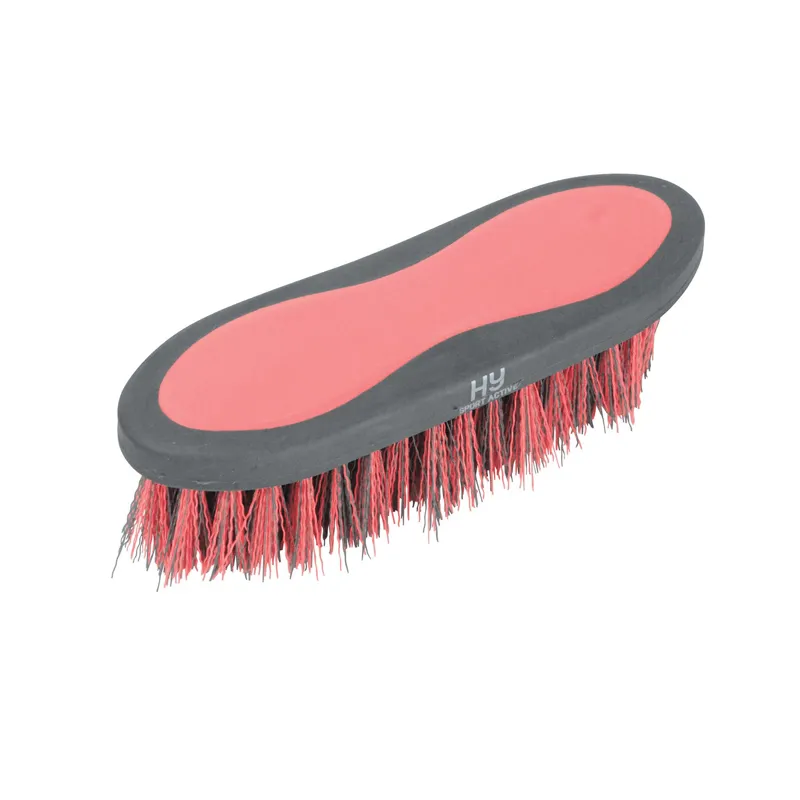 Hy Sport Active Dandy Brush - Coral Rose