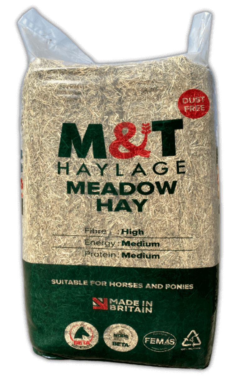 M and T Meadow Hay Bagged