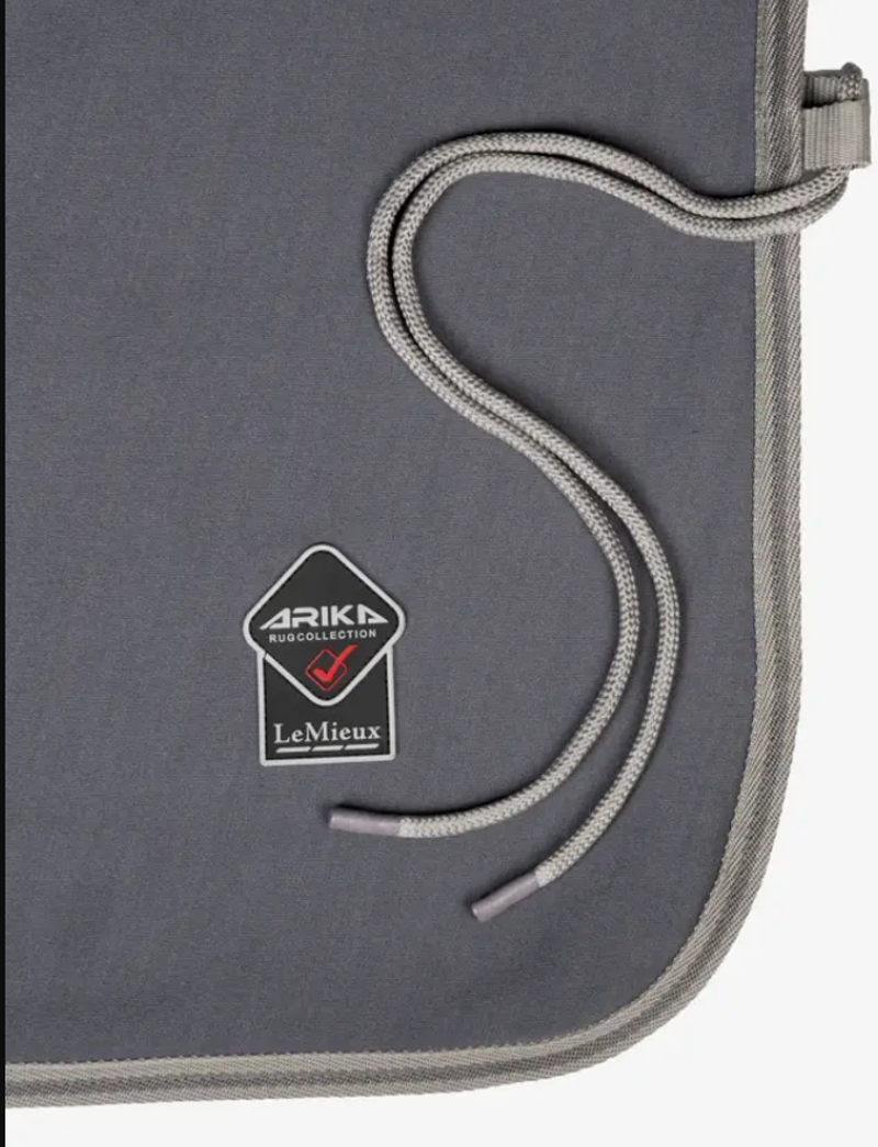 LeMieux Arika Jersey-Tek Fleece Rug 6'6 - Grey-2
