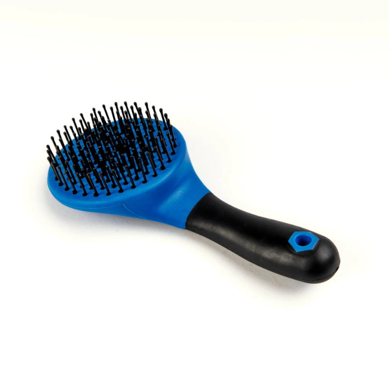 Ezi-Groom Grip Mane And Tail Brush Bright - Blue-1