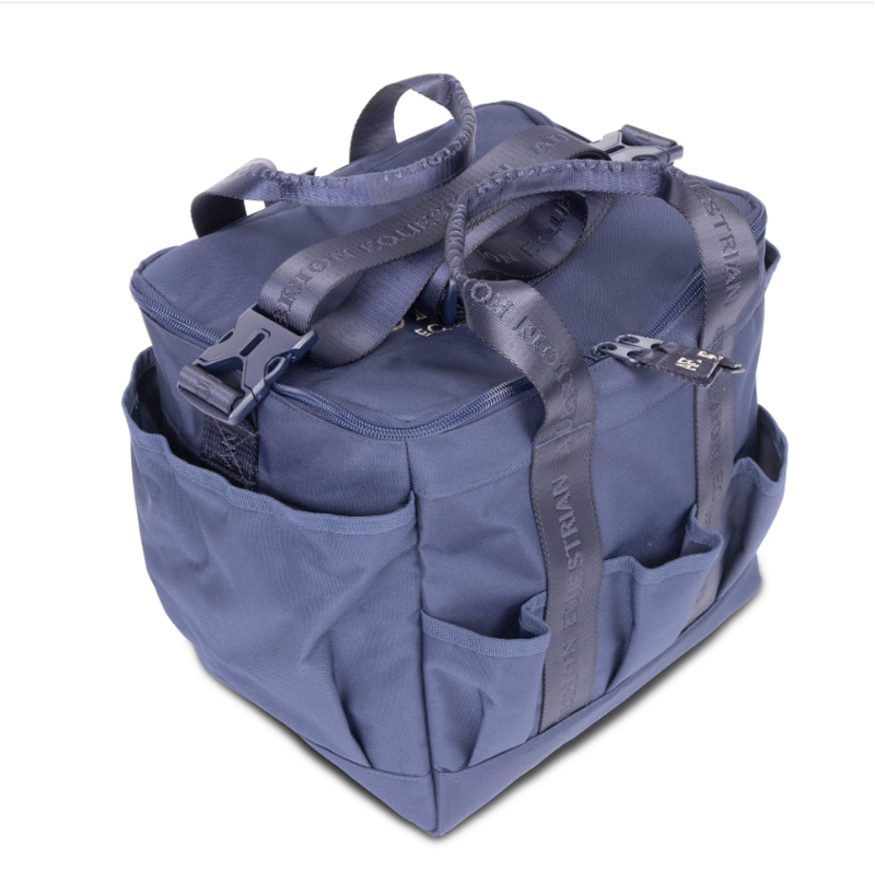 Shires Aubrion Equestrian Large Grooming Kit Bag - Navy-2