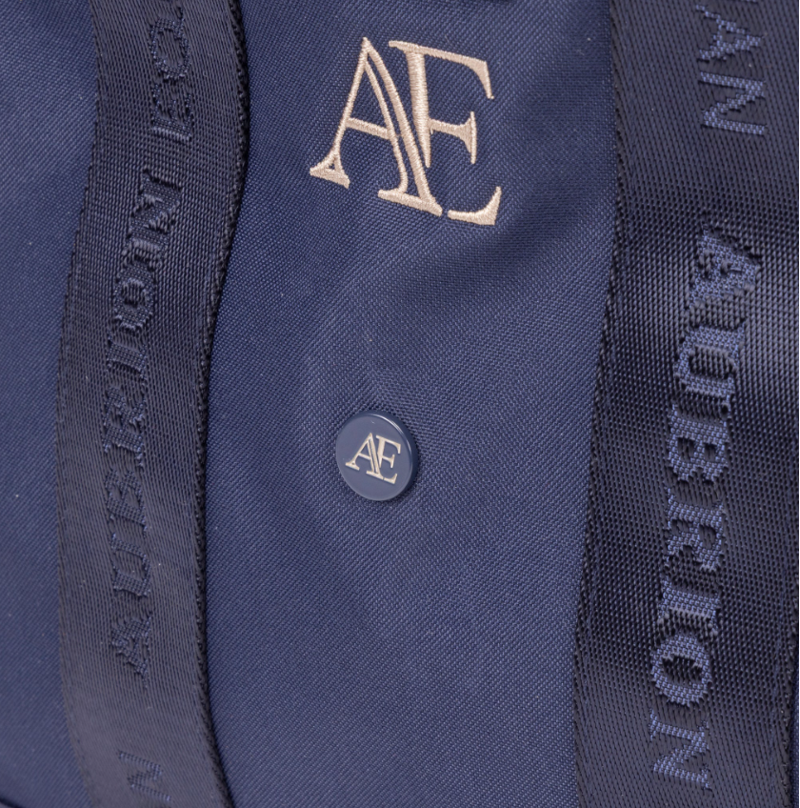 Shires Aubrion Equestrian Large Grooming Kit Bag - Navy-4