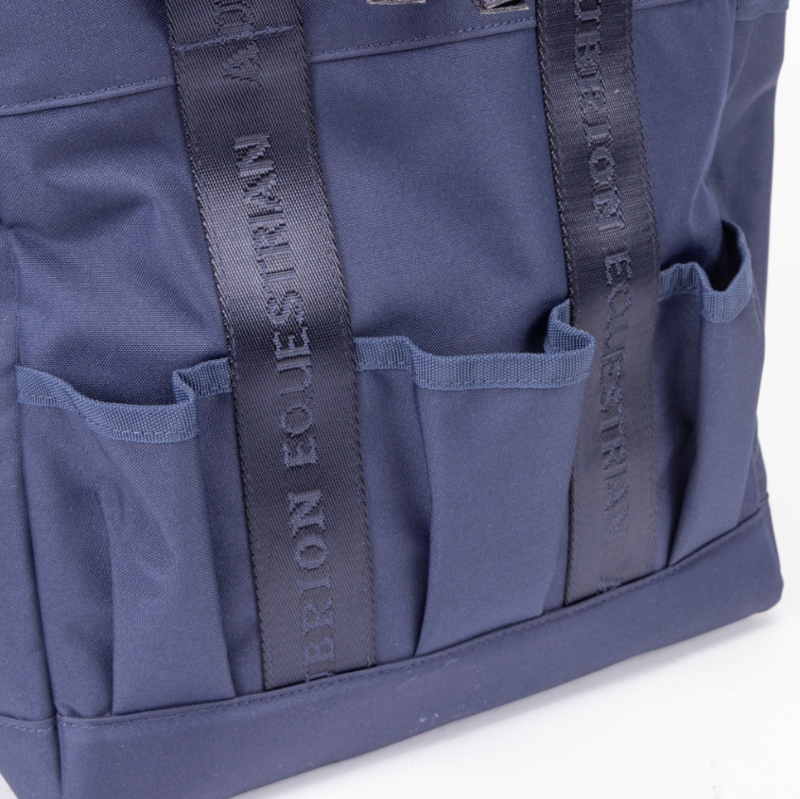 Shires Aubrion Equestrian Large Grooming Kit Bag - Navy-6