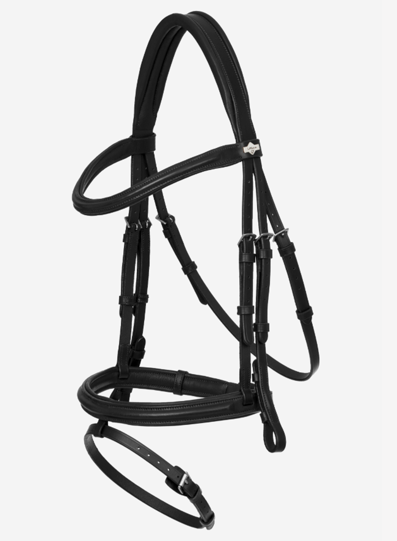 LeMieux Arika Classique Flash Bridle - Black-1