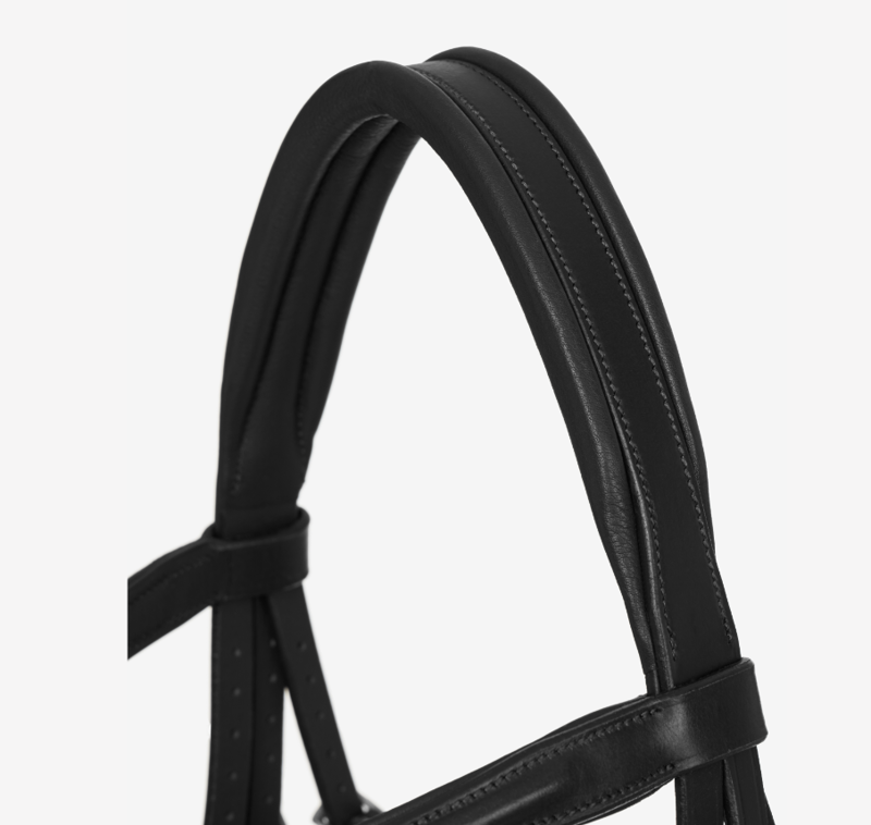 LeMieux Arika Classique Flash Bridle - Black-4