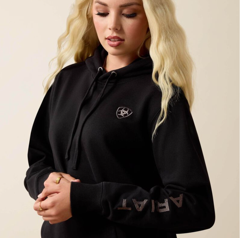 Ariat Logo 2.0 Hoodie black-3