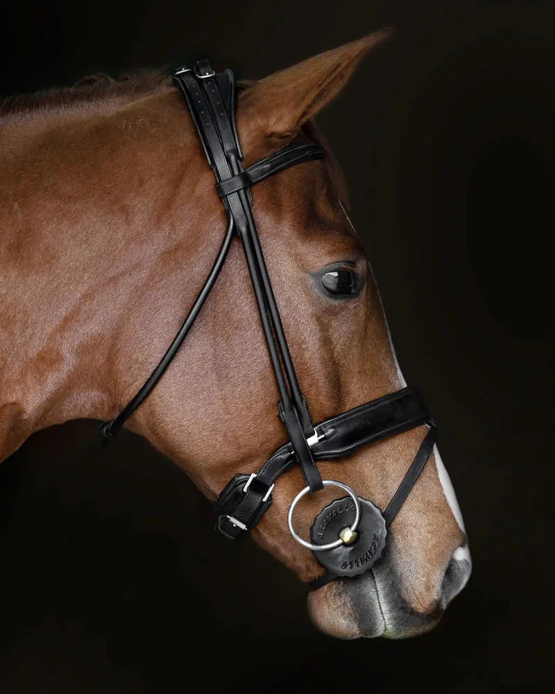 Acavallo Gel Bit Guards - Black-3