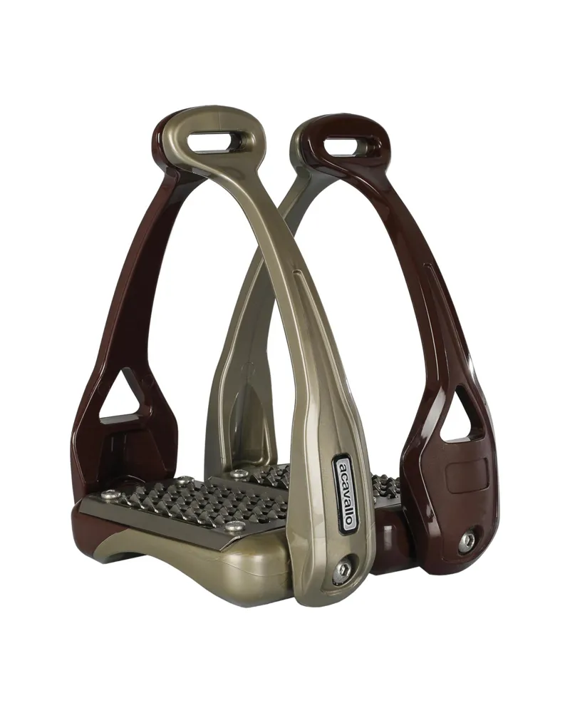 Acavallo Opera Stirrup - Brown-4