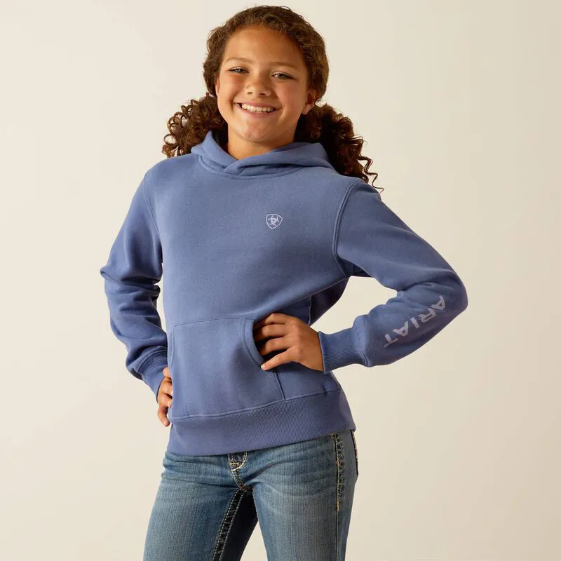 Ariat 2.0 Girls Hoodie - Coastal Fjord