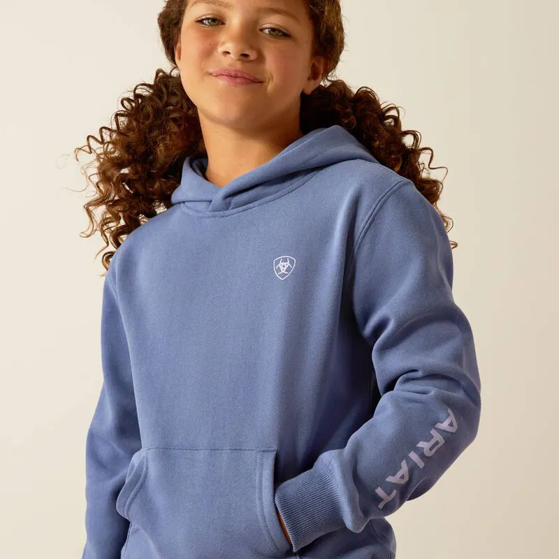 Ariat 2.0 Girls Hoodie - Coastal Fjord-3