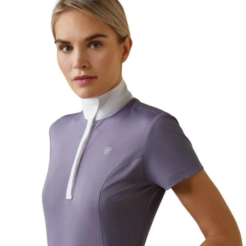 Ariat Aptos Ladies Show Shirt - Dusky Granite-3