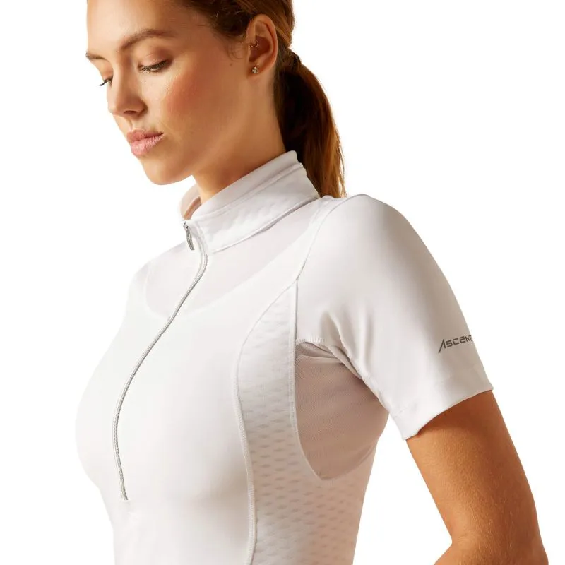 Ariat Ascent Show Shirt - White-4
