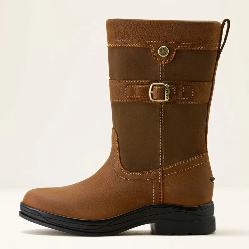 Ariat Bampton Waterproof Boot Baked Brown Size 8-1