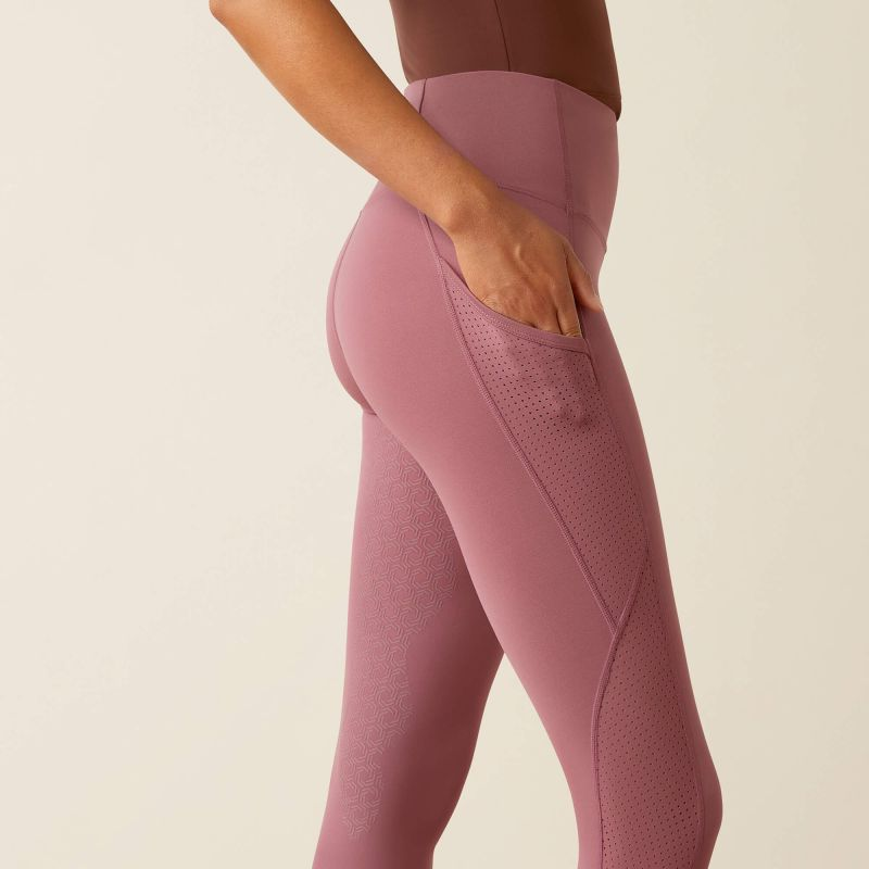 Ariat Breathe Eos Half Grip Tight - Tulipwood-4