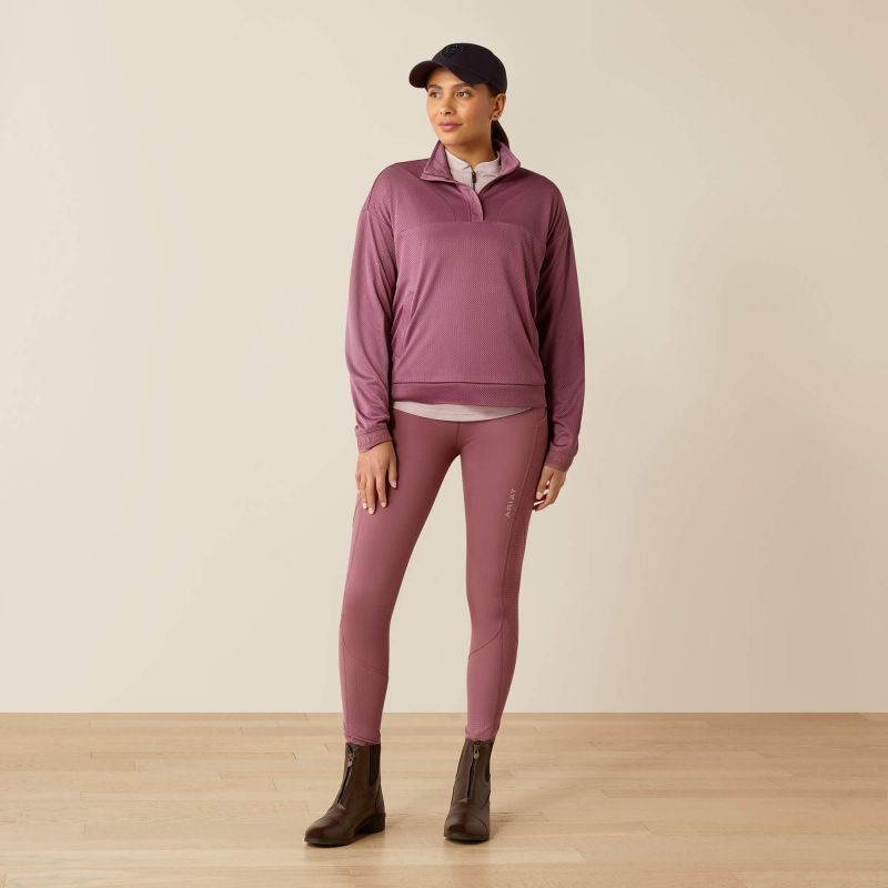 Ariat Breathe Eos Half Grip Tight - Tulipwood-6
