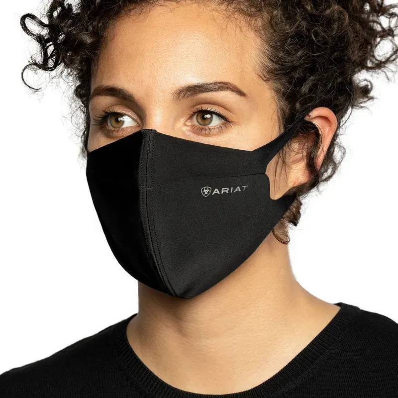 Ariat Face Mask - Black-1
