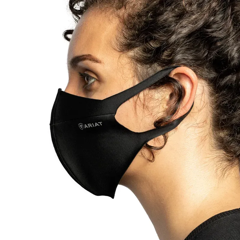 Ariat Face Mask - Black-2