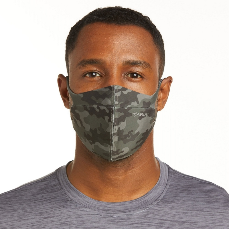 Ariat Face Mask - Olive Camo
