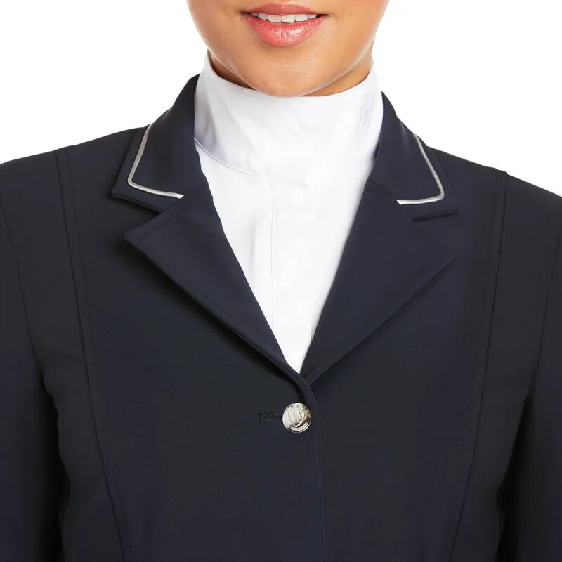 Ariat Galatea Asteri Ladies Show Jacket - Navy-2