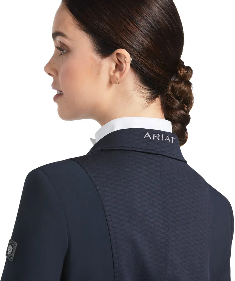 Ariat Galatea Bellatrix Ladies Show Coat - Navy-2
