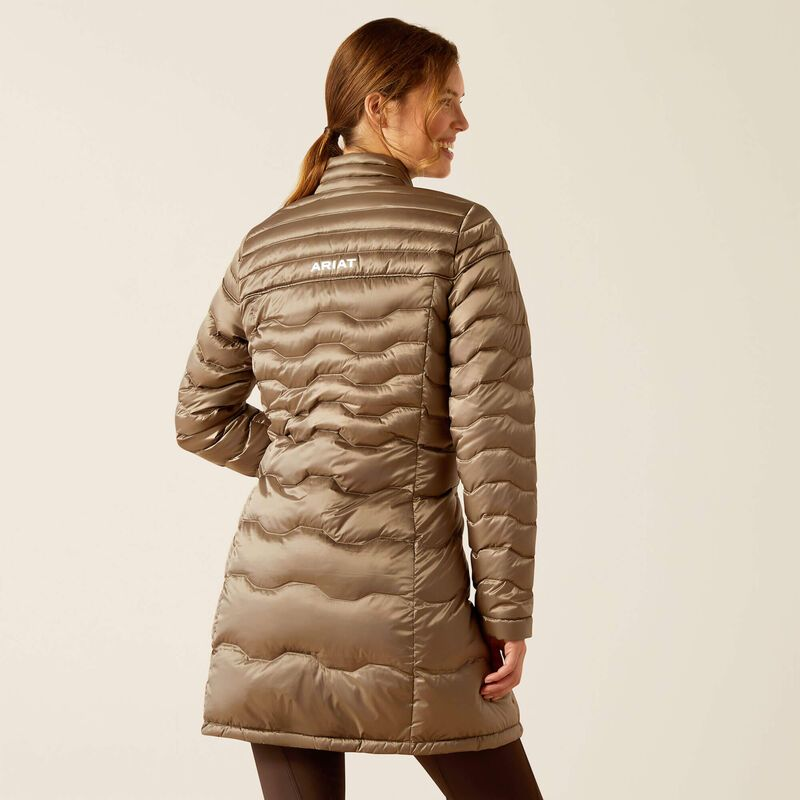 Ariat Ideal Down Insulated Coat - Brindle-1