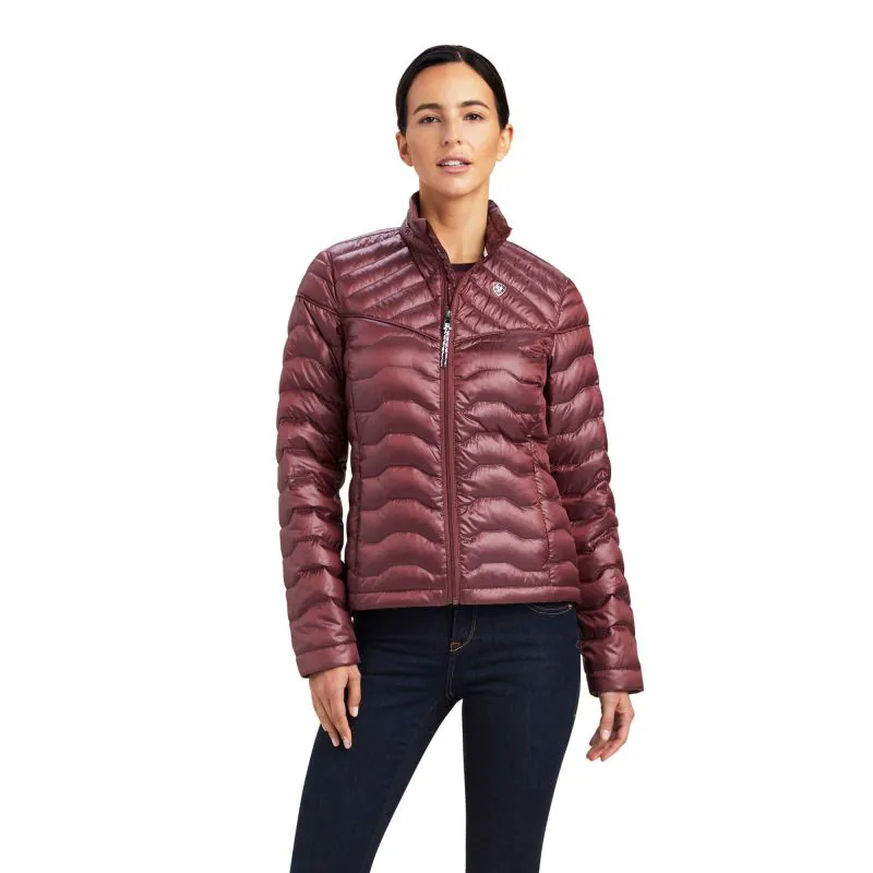 Ariat Ideal Down Ladies Jacket - Iridescent Wild Ginger
