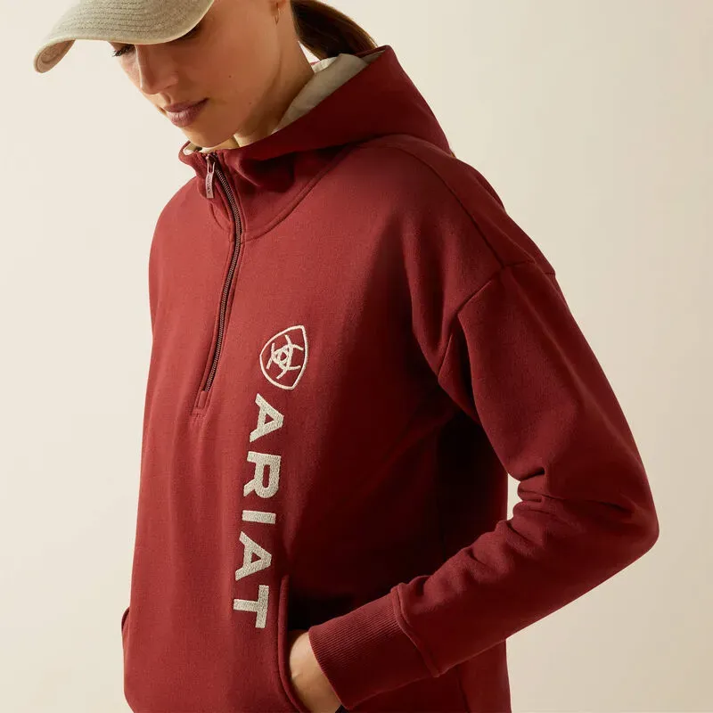 Ariat Rabere 2.0 Ladies Hoodie - Madder Brown-2