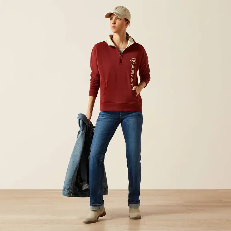 Ariat Rabere 2.0 Ladies Hoodie - Madder Brown-3