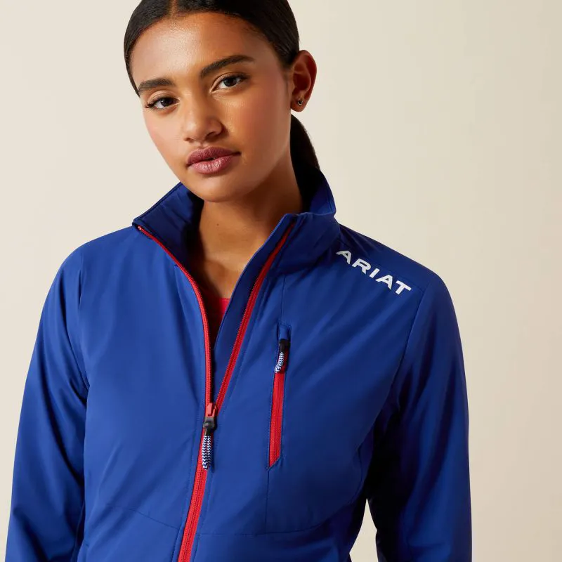 Ariat Rion Team Stretchshell Insulated Jacket - Sodalite Blue-3